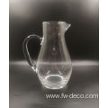 Gifts Clear European Glass Pitcher with Handle